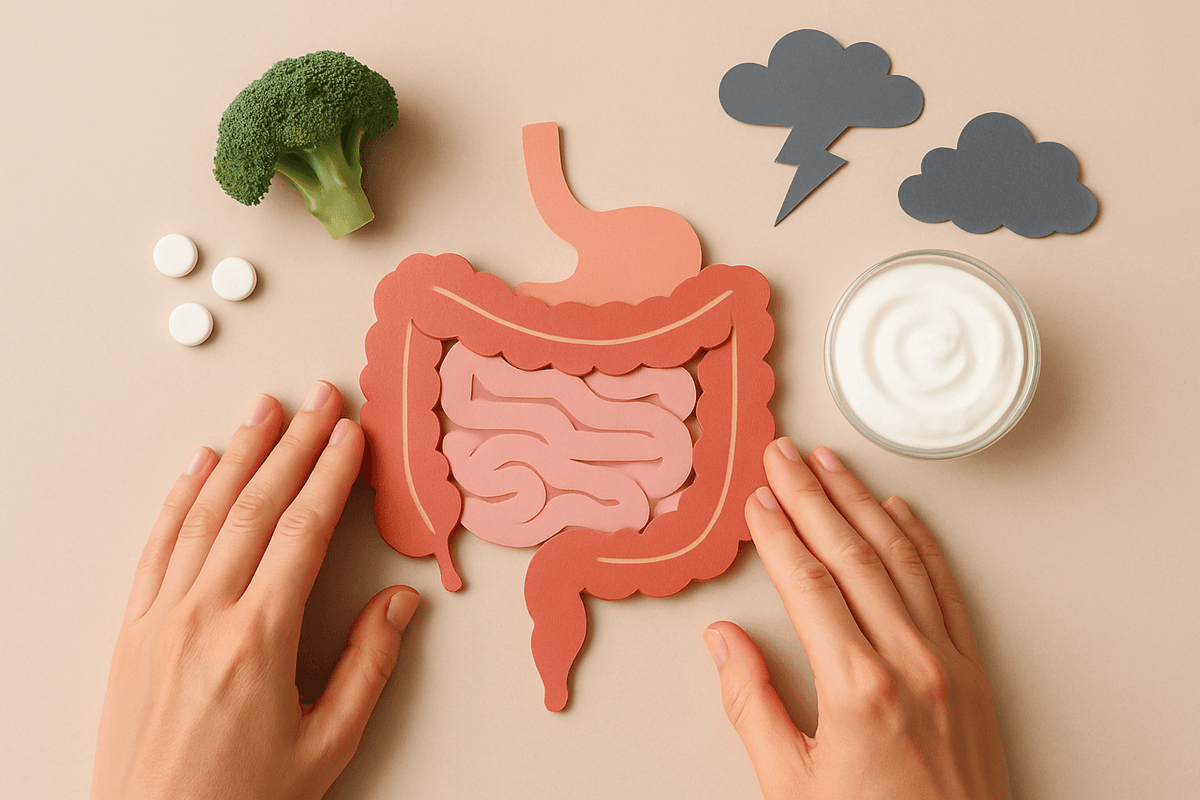 Imagem ilustrativa: Disbiose intestinal: o que é, sintomas e como tratar
