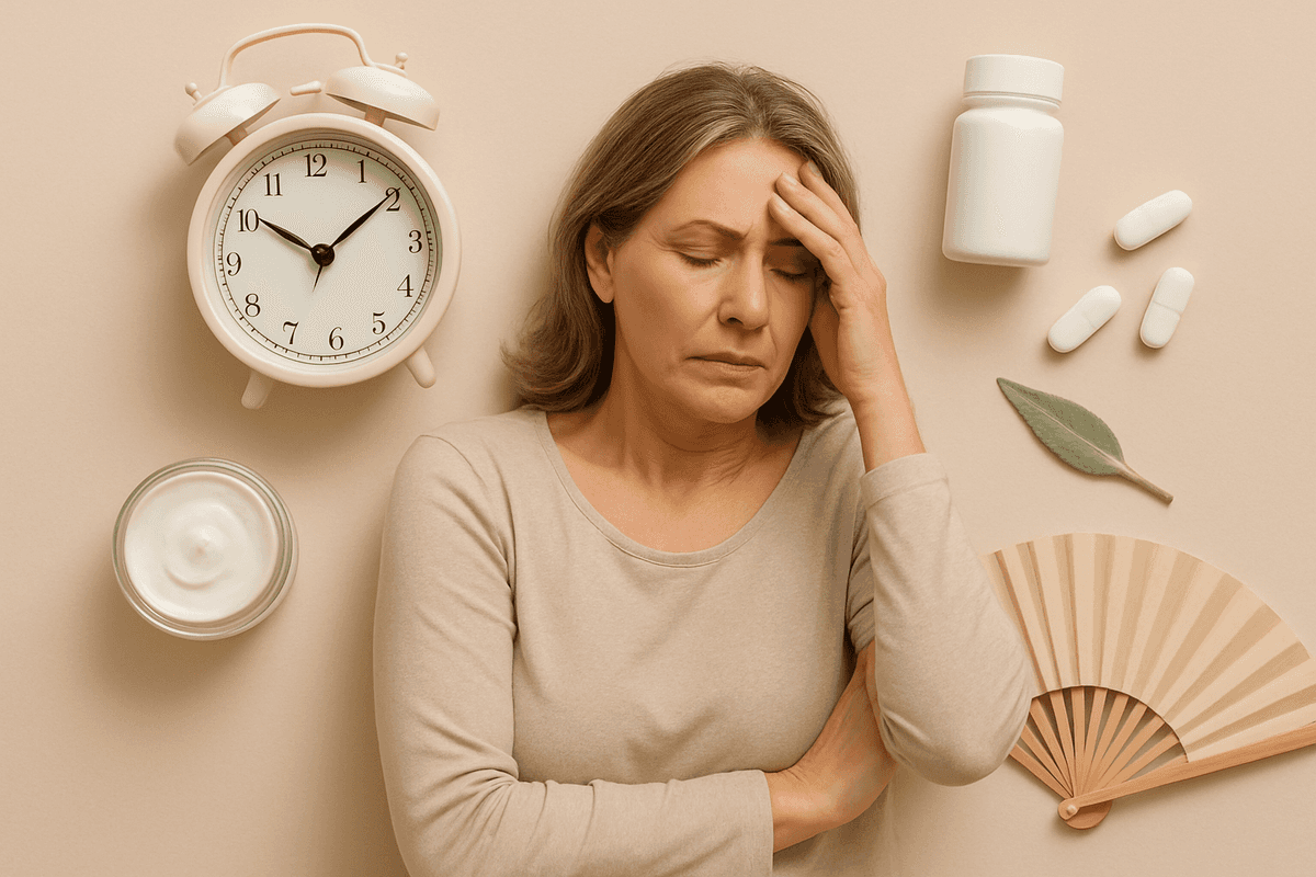 Sintomas da menopausa: quais são e como aliviar